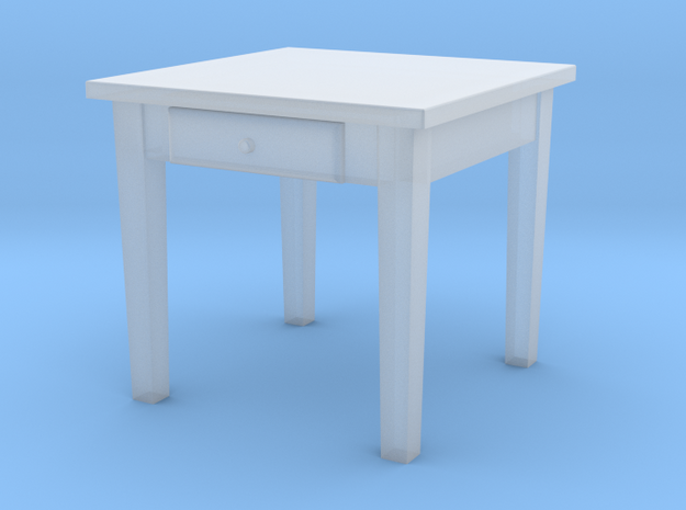 H0 Kitchen Table Square - 1:87 in Smooth Fine Detail Plastic