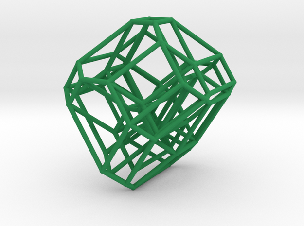 Cyclohedron in Green Processed Versatile Plastic