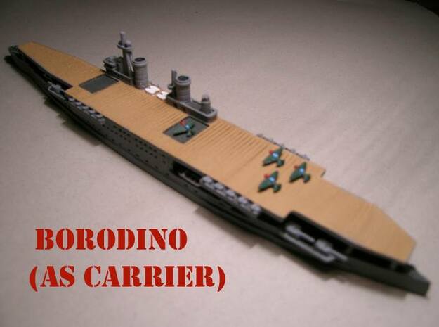Borodino Carrier Conversion 1/1250 (Lenin) in White Natural Versatile Plastic