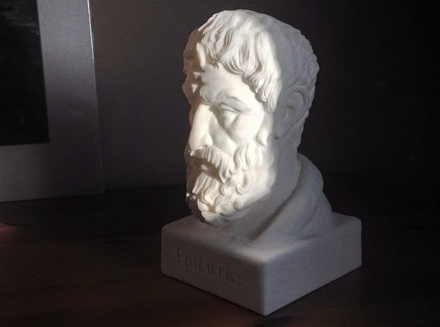 Epicurus Bust 6 inches