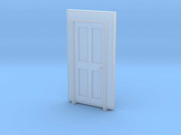 Standard Building  Door #1 in Tan Fine Detail Plastic