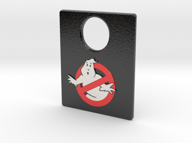Pinball Plunger Plate - Spooky 6 in Glossy Full Color Sandstone