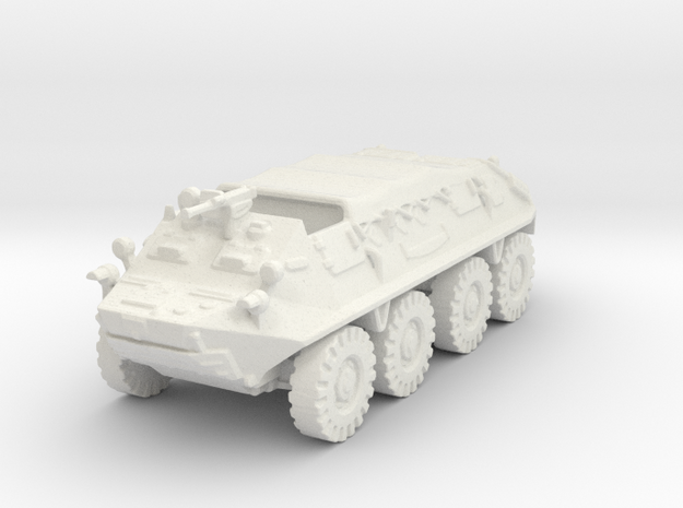BTR 60 closed (Russian) 1/100 in White Natural Versatile Plastic