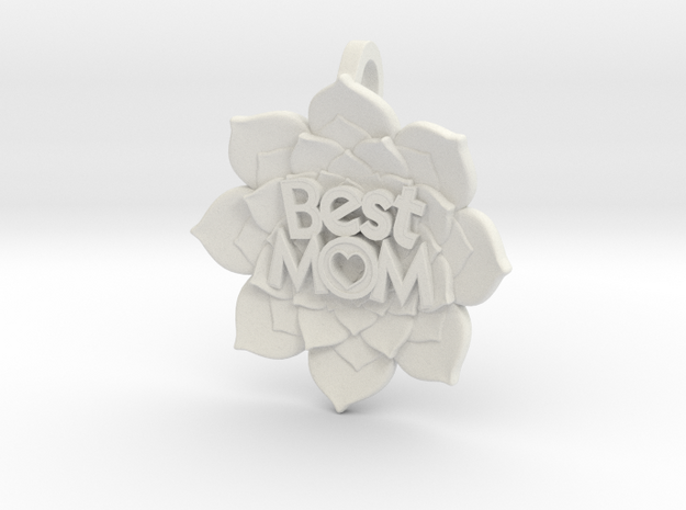 Mother's Day - Flower Pendant #BestMom
