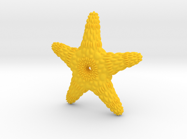 TMStarfish in Yellow Processed Versatile Plastic