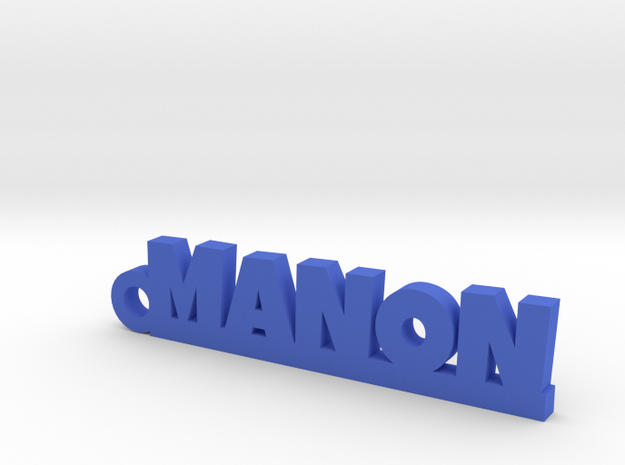 MANON Keychain Lucky in Blue Processed Versatile Plastic
