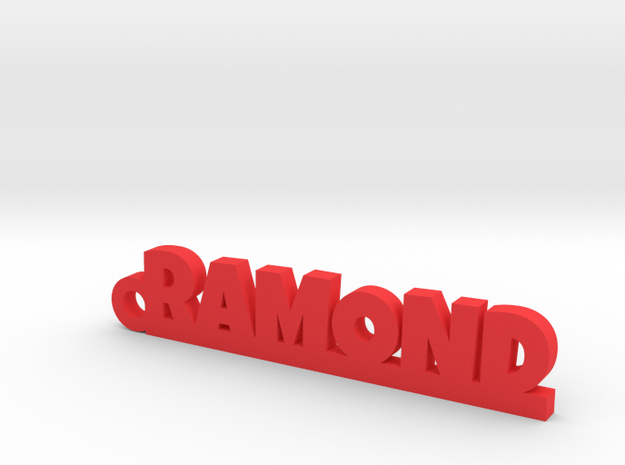 RAMOND Keychain Lucky in Red Processed Versatile Plastic