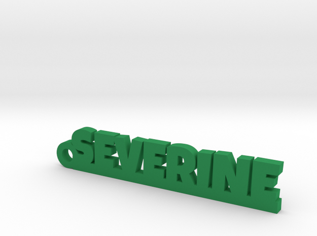 SEVERINE Keychain Lucky in Green Processed Versatile Plastic