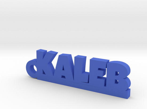 KALEB Keychain Lucky in Blue Processed Versatile Plastic