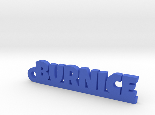 BURNICE Keychain Lucky in Blue Processed Versatile Plastic