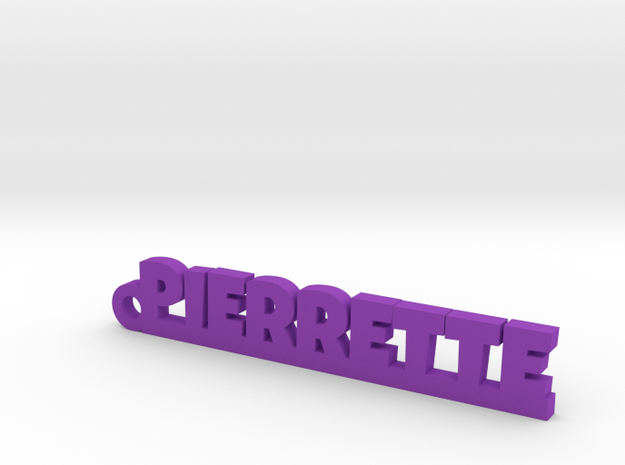 PIERRETTE Keychain Lucky in Purple Processed Versatile Plastic