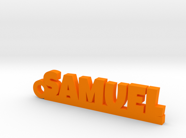 SAMUEL Keychain Lucky in Orange Processed Versatile Plastic