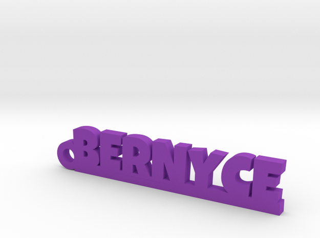 BERNYCE Keychain Lucky in Purple Processed Versatile Plastic