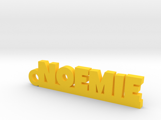 NOEMIE Keychain Lucky in Yellow Processed Versatile Plastic
