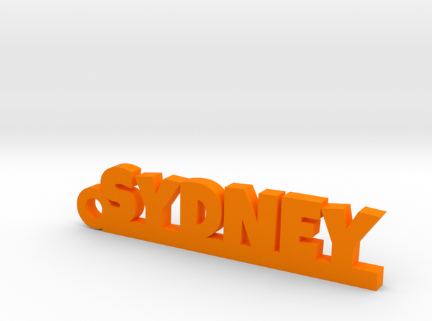 SYDNEY Keychain Lucky in Orange Processed Versatile Plastic