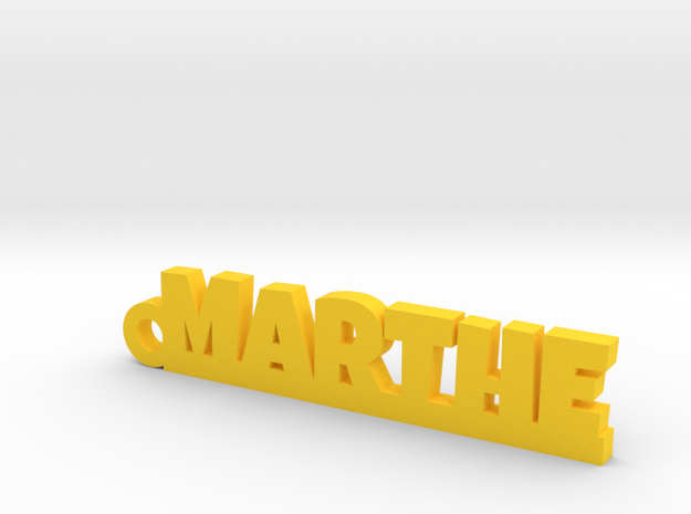 MARTHE Keychain Lucky in Yellow Processed Versatile Plastic