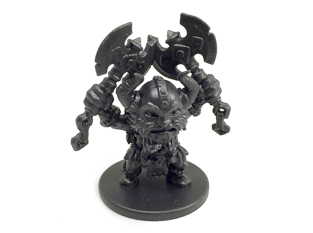 Eric The Viking - 28mm Tabletop Figurine in Smooth Fine Detail Plastic