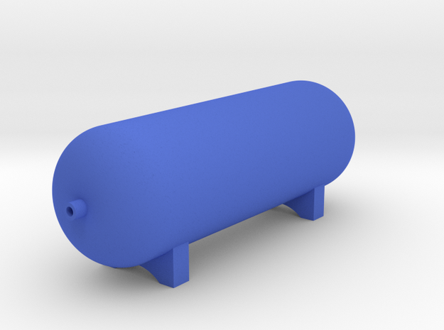 Scale On Board Air Tank 1:10 in Blue Processed Versatile Plastic