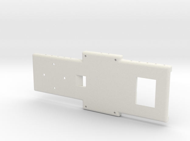 Overall Baseplate BIGSS (1) in White Natural Versatile Plastic