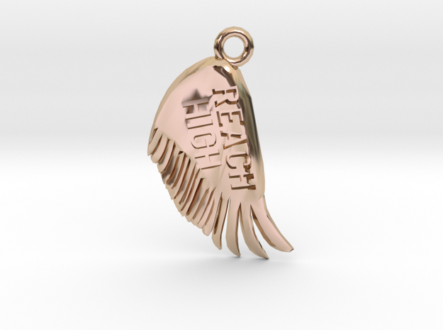 Jesses Wing in 14k Rose Gold Plated Brass