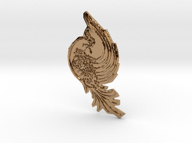 Bird in Polished Brass