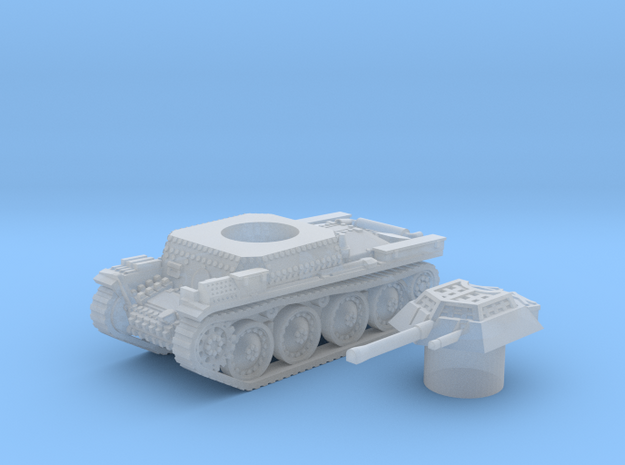 Panzer 38(t) (Czechoslovakia) 1/144 in Smooth Fine Detail Plastic