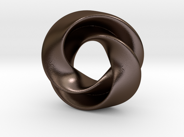 Luknot in Polished Bronze Steel