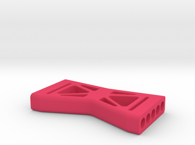 Gen2 Rear Shock Brace in Pink Processed Versatile Plastic