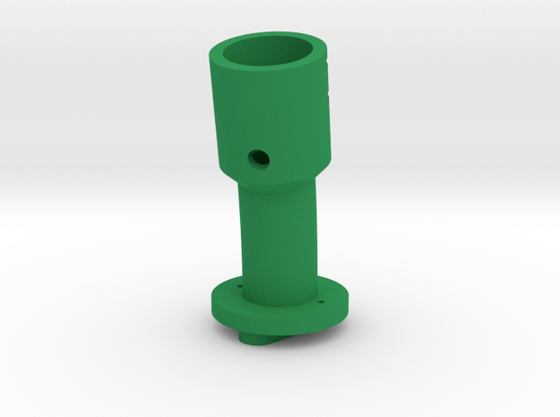 Shaft Suncom 13° angle and 15° offset in Green Processed Versatile Plastic