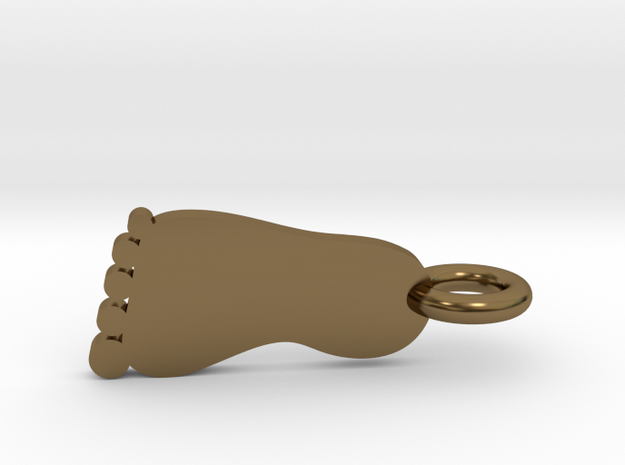 Achilles' heel in Polished Bronze