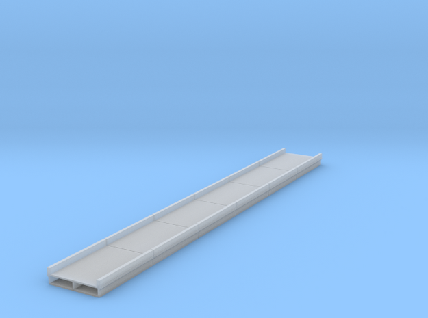 Bridge N Concrete Deck Long 6 Pack in Tan Fine Detail Plastic