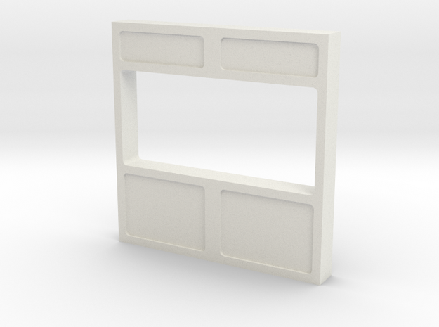 Wall, Interior, Window - Large (Space: 1999) 1/30 in White Natural Versatile Plastic