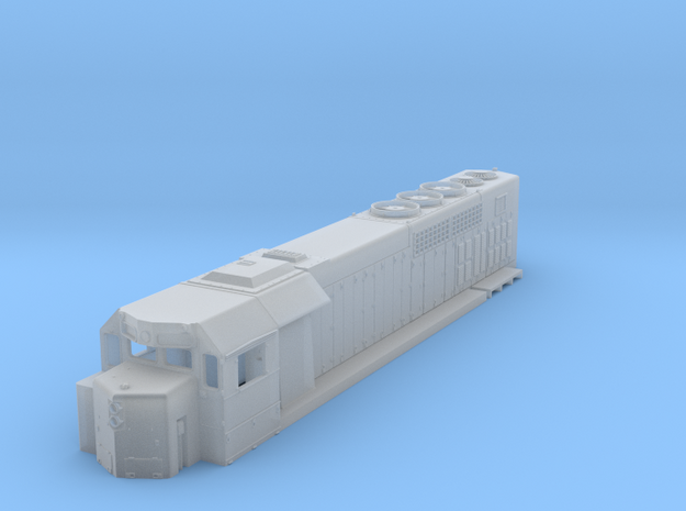 N Scale GP38h-3 in Smooth Fine Detail Plastic