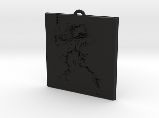 Titanfall 2 Pendant: Ronin in Black Natural Versatile Plastic