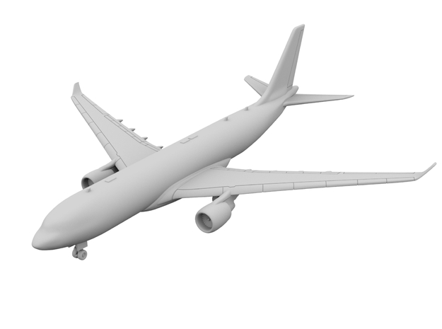 1:500 - A330-200 in Tan Fine Detail Plastic
