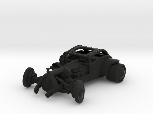 Steam Punk Roadster in Black Natural Versatile Plastic