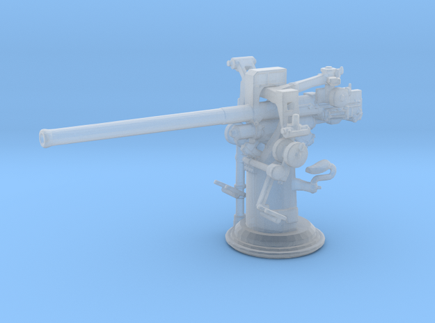 1/172 USN 3 inch 50 (7.62cm) Deck Gun in Tan Fine Detail Plastic