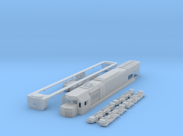 N scale GT26cw-2 in Smooth Fine Detail Plastic
