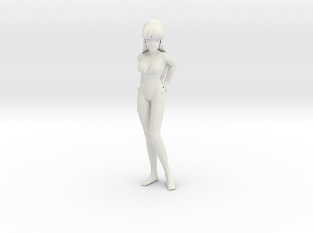 1/6 Lynn Minmay in Swim Suit in White Natural Versatile Plastic