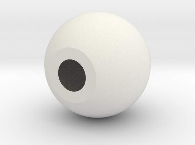 Sphere "ideal" in White Natural Versatile Plastic