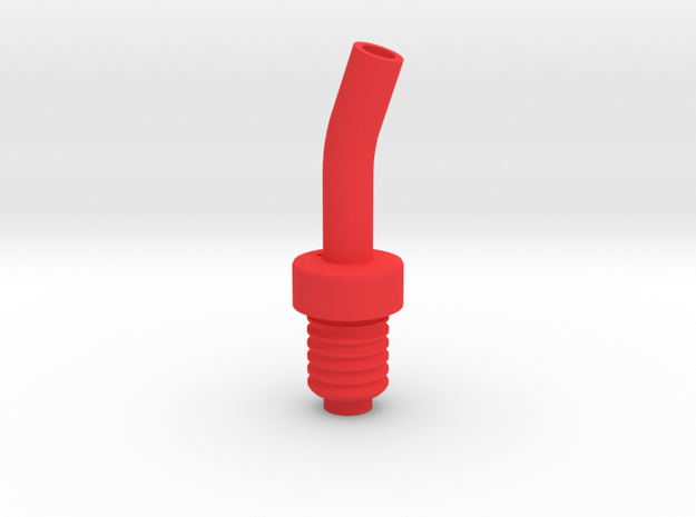 Pourer Dispenser Small in Red Processed Versatile Plastic: Small