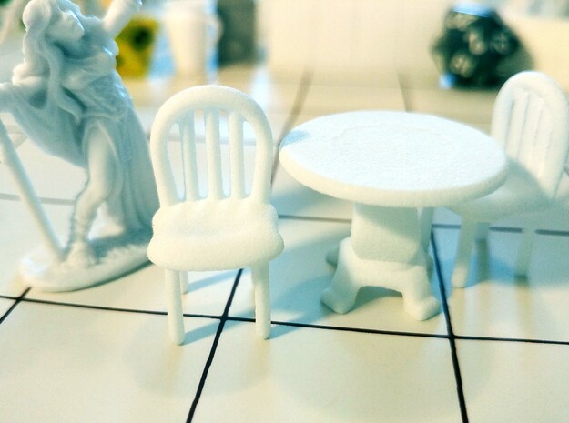 Basic Chair in White Natural Versatile Plastic