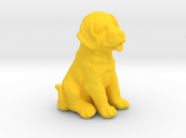 URNS Labrador Puppy 0.8mm in Yellow Processed Versatile Plastic