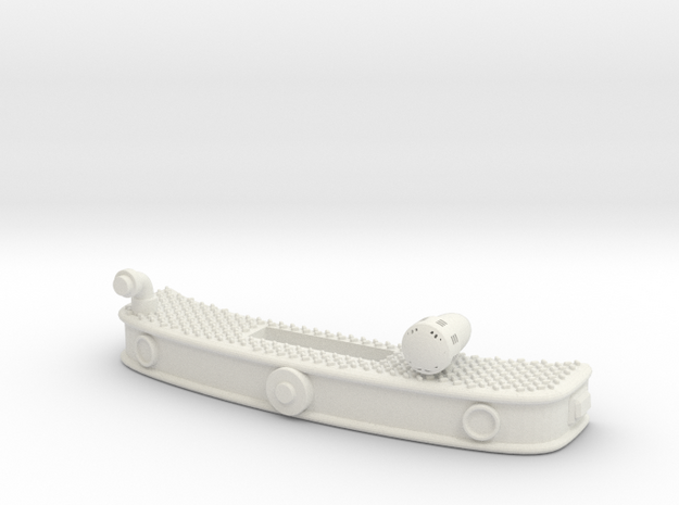 1/87 ALF Eagle Bumper With Front Suction in White Natural Versatile Plastic