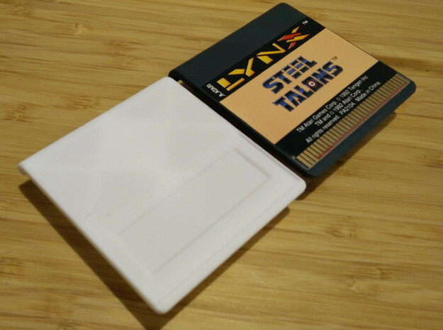 Atari Lynx CartridgeBody V3 in White Natural Versatile Plastic