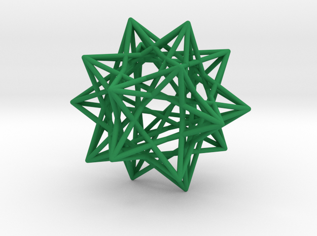 Ten Tetrahedra in Green Processed Versatile Plastic