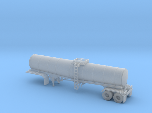 N scale 1/160 Crude Oil trailer, Brenner 210 in Smooth Fine Detail Plastic