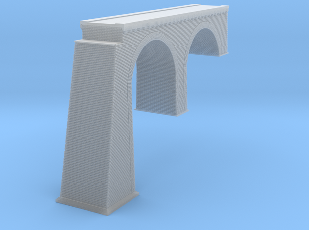 Chrzpsko Arch Bridge New Version Z Scale in Smooth Fine Detail Plastic