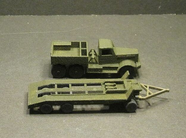 1/120 US Tank recovery set M19 in White Natural Versatile Plastic