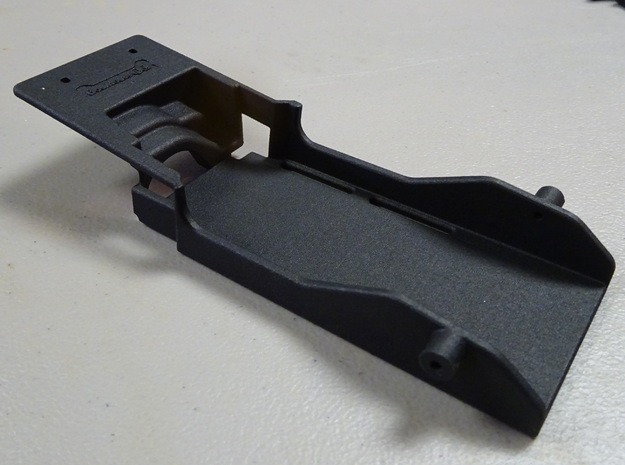 Low CG Battery Tray for TRX-4 in Black Natural Versatile Plastic